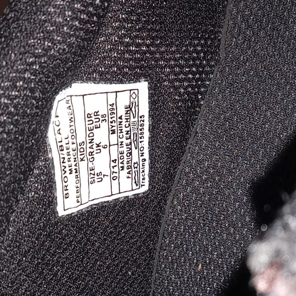 Merrell brown suede slip on shoes - Picture 7 of 7